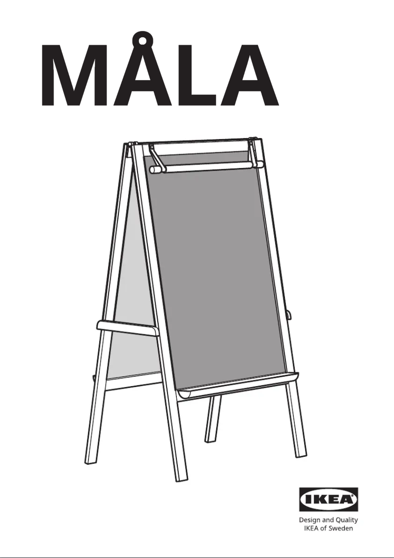 Página 1 del manual Manual de usuario Ikea MÅLA 905.659.33