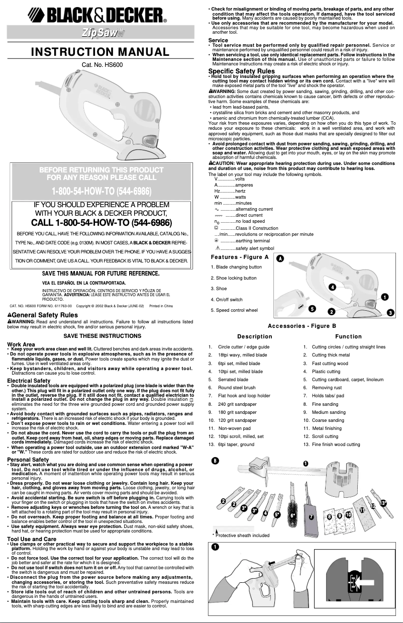 Imagen de la primera página del manual del dispositivo HS600K