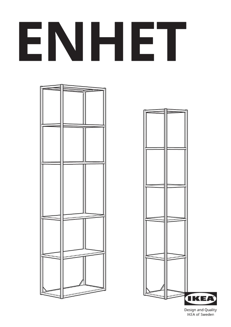 Imagen de la primera página del manual del dispositivo ENHET 905.144.82