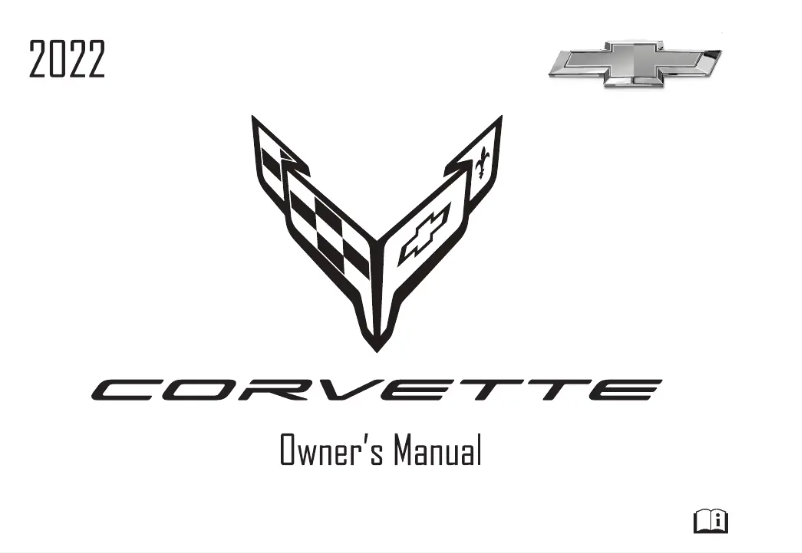 Imagen de la primera página del manual del dispositivo Corvette Stingray (2022)