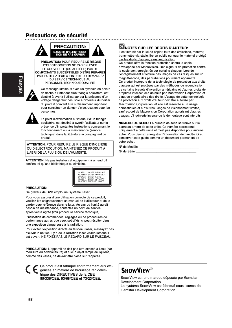 Página 1 del manual Manual de usuario Philips DVDR3320V