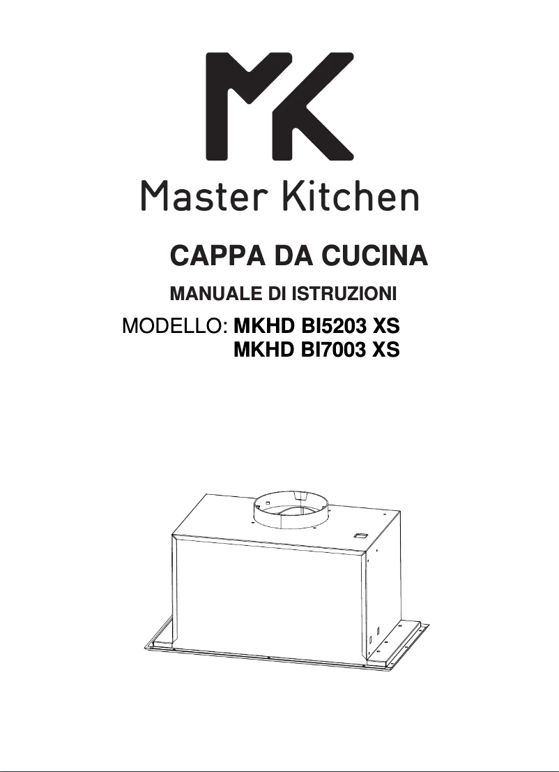 Imagen de la primera página del manual del dispositivo MKHD BI7003 XS