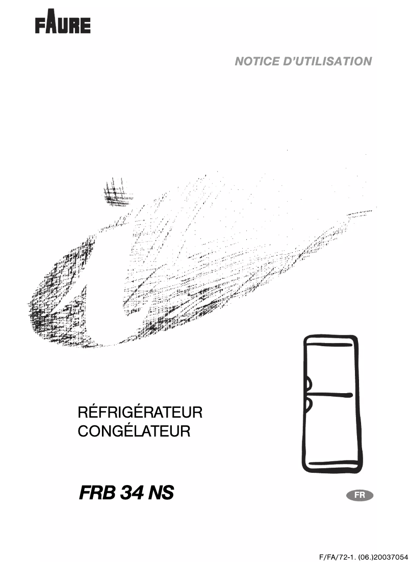 Página nº 1 - Manual de usuario Faure FRB34NS