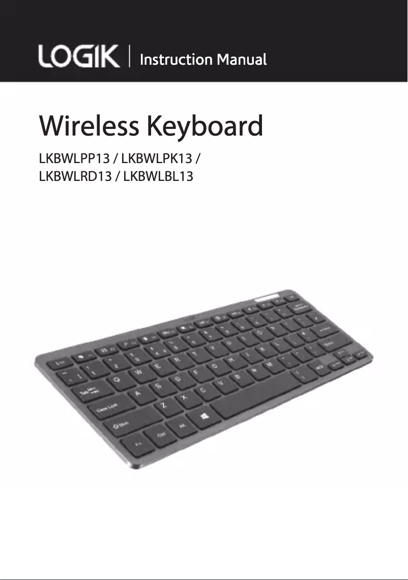Imagen de la primera página del manual del dispositivo LKBWLBL13