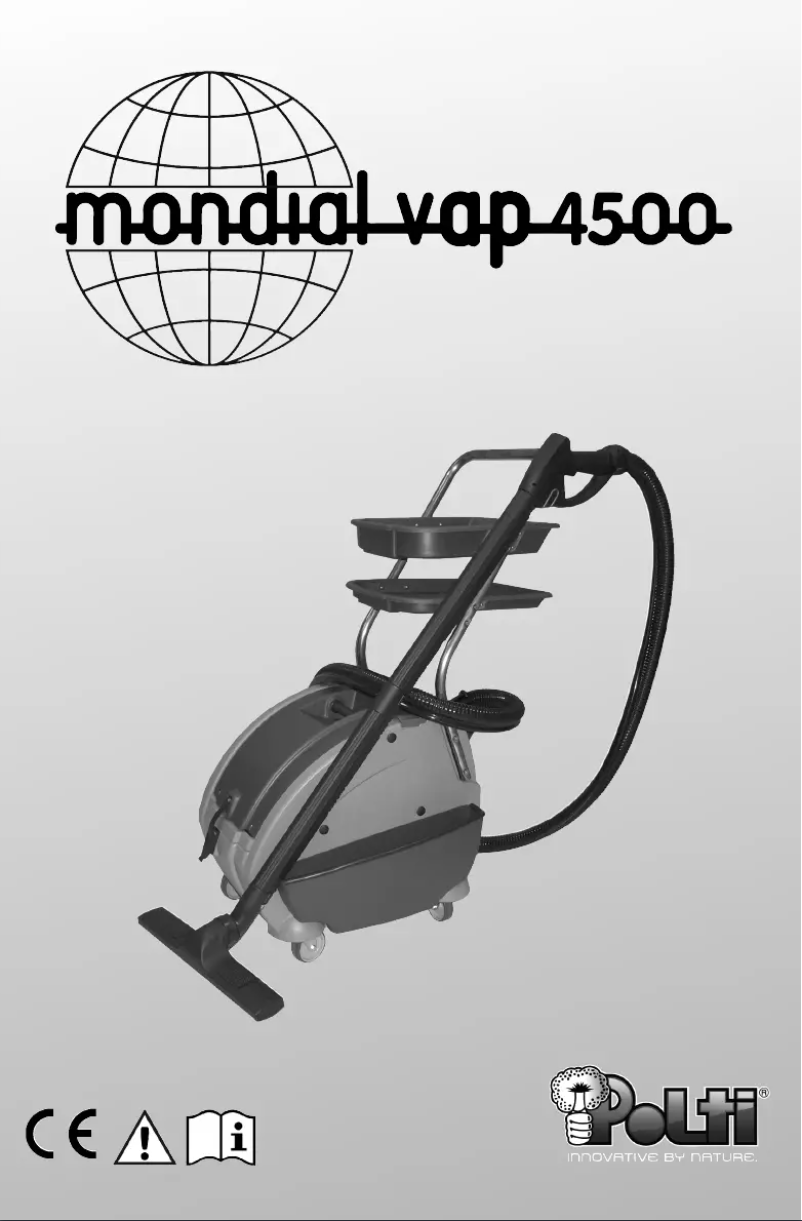 Página nº 1 - Manual de usuario Polti Mondial VAP 4500