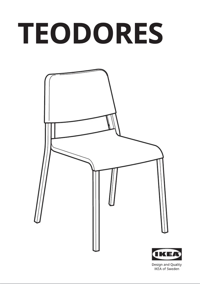 Imagen de la primera página del manual del dispositivo TEODORES 205.306.21