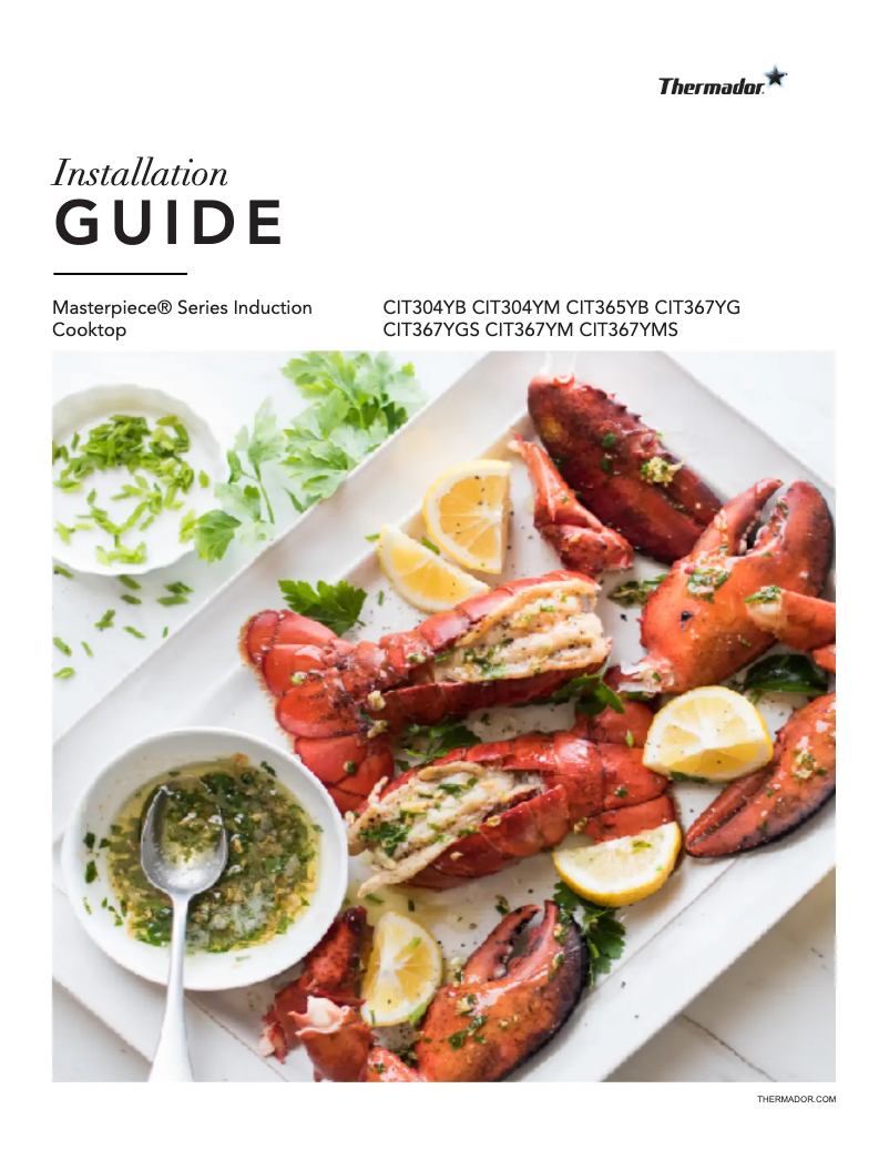 Imagen de la primera página del manual del dispositivo CIT304YB