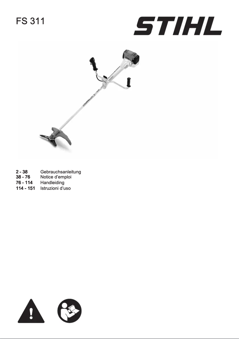 Página 1 del manual Manual de usuario Stihl FS 311