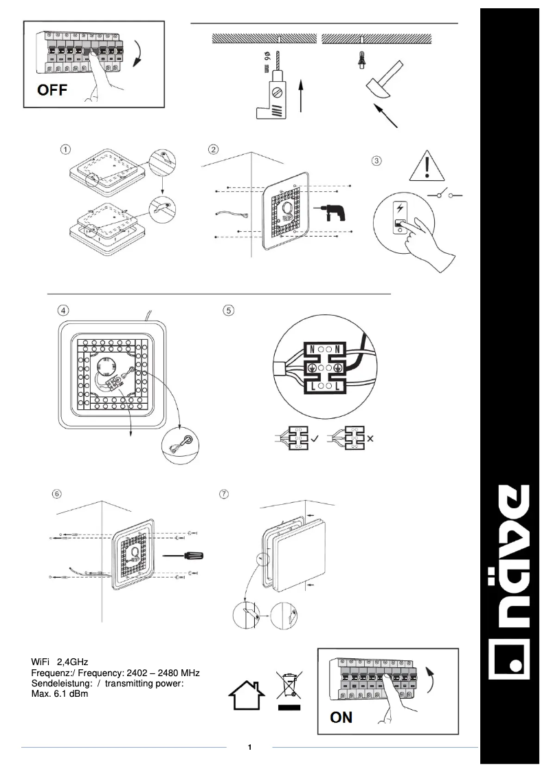 Imagen de la primera página del manual del dispositivo Luxor