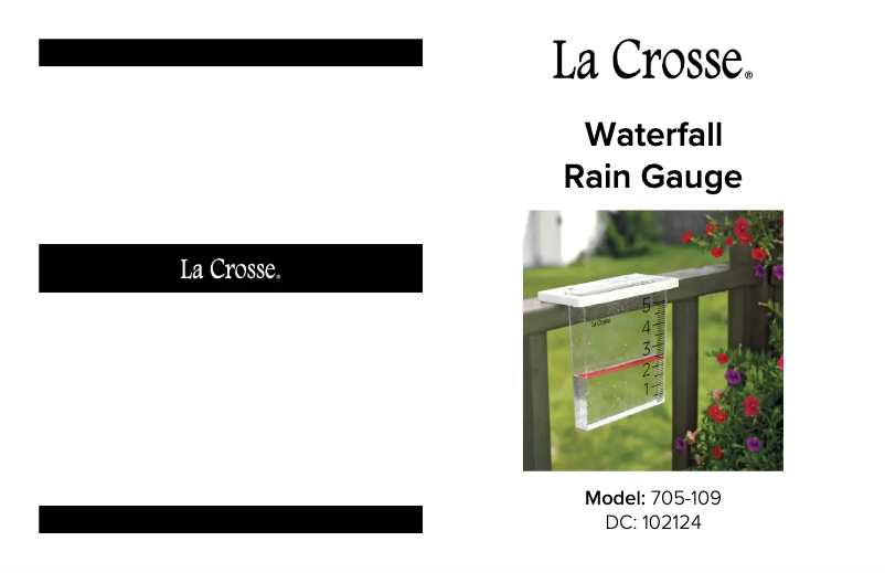 Imagen de la primera página del manual del dispositivo 705-109