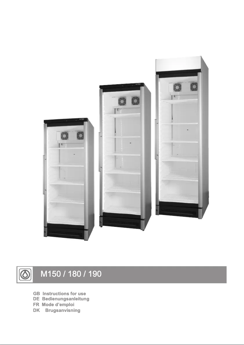 Imagen de la primera página del manual del dispositivo M 180