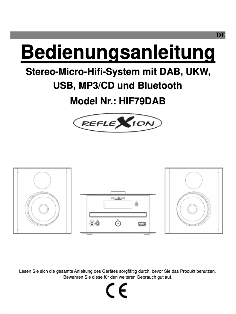 Página nº 1 - Manual de usuario Reflexion HIF79DAB