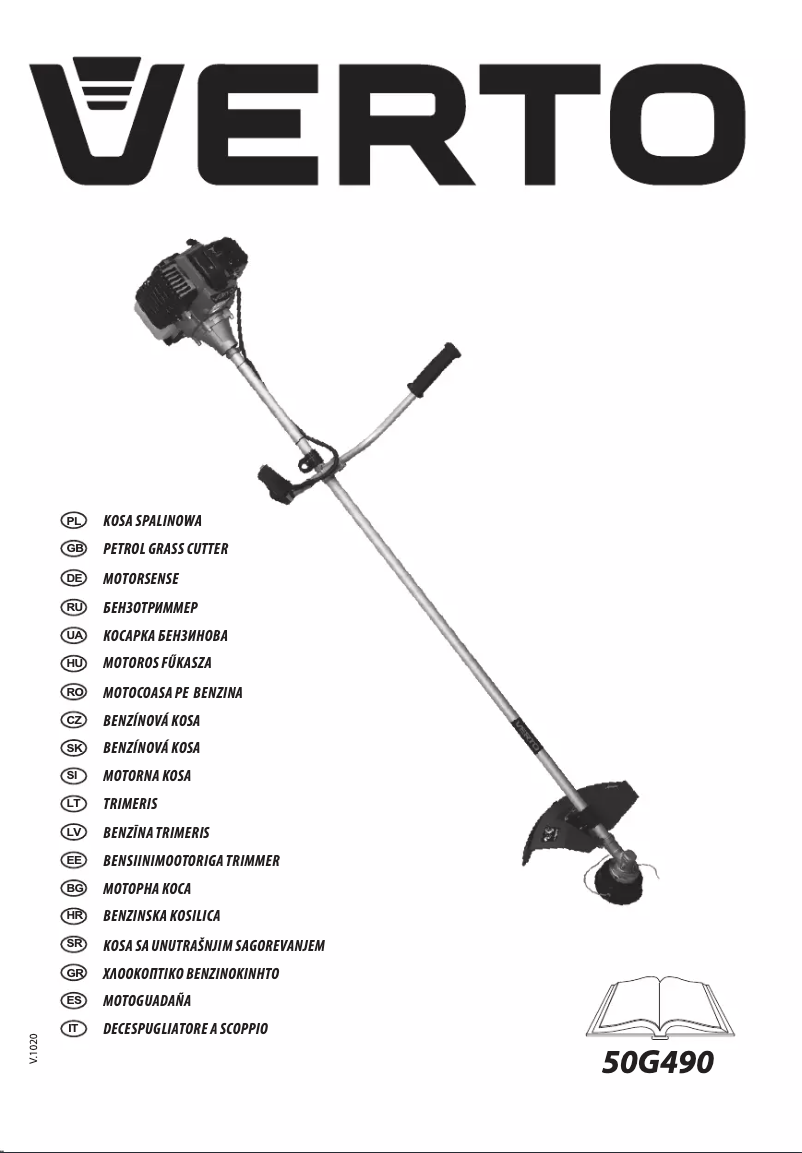 Imagen de la primera página del manual del dispositivo 50G490