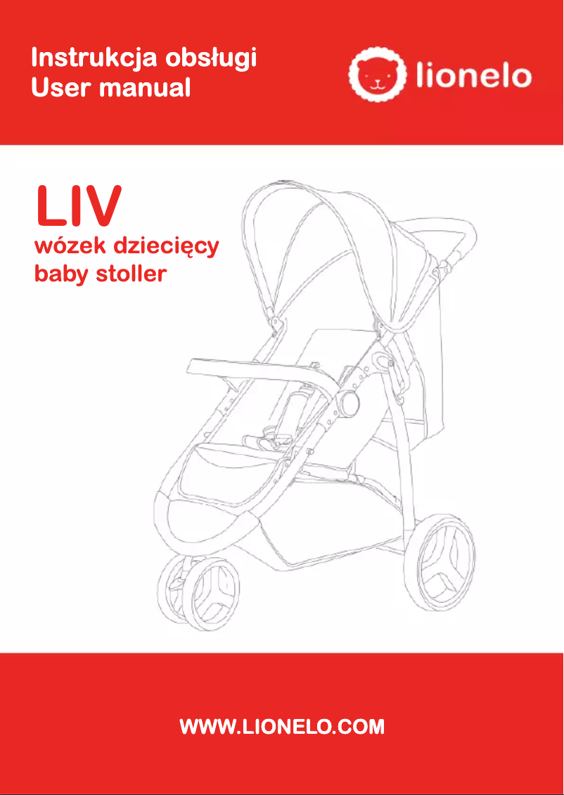 Página 1 del manual Manual de usuario Lionelo Liv