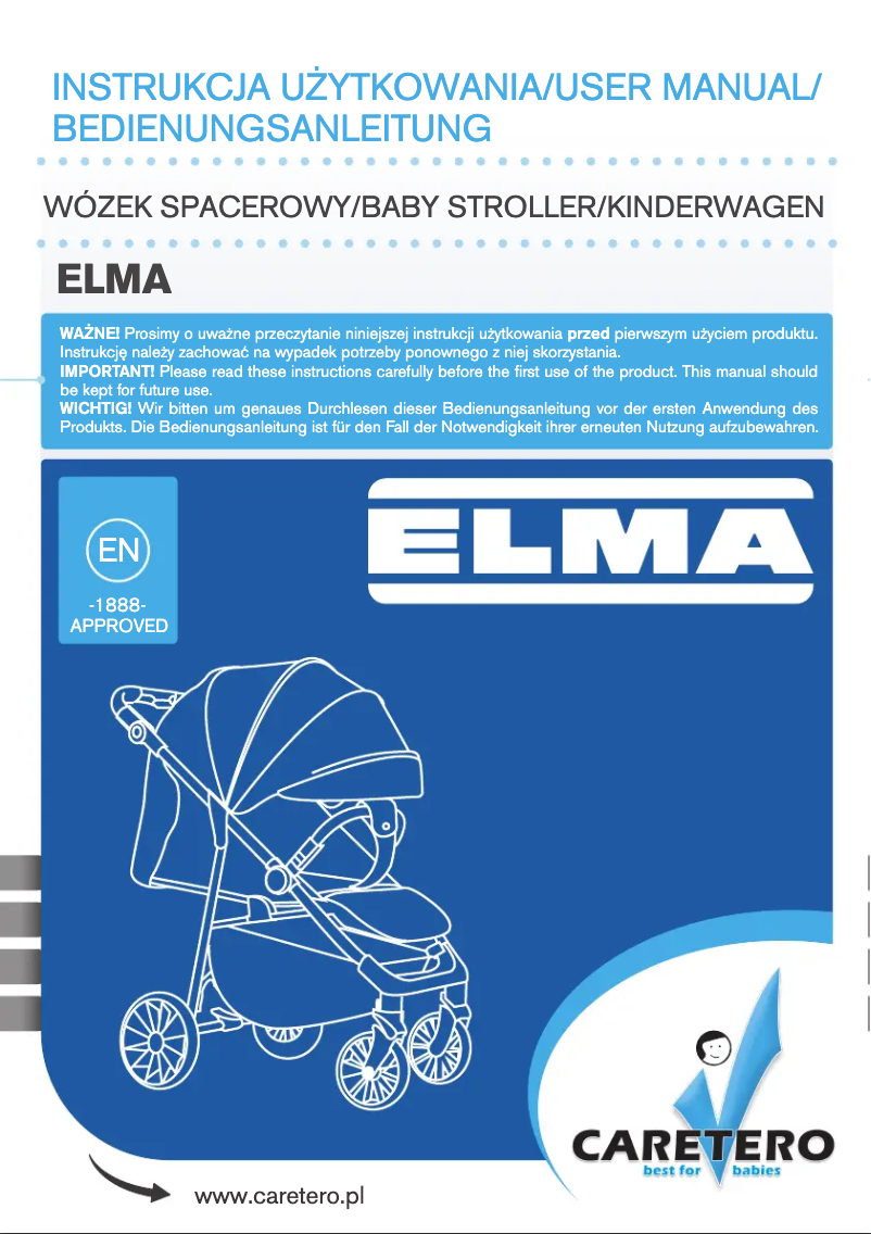 Imagen de la primera página del manual del dispositivo Elma
