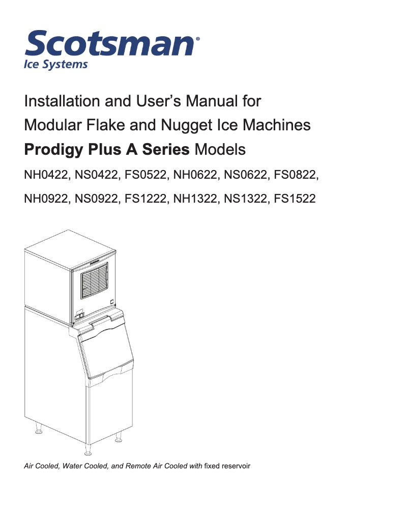 Imagen de la primera página del manual del dispositivo NS0422-A