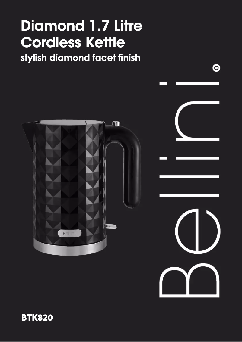 Página 1 del manual Manual de usuario Bellini BTK820