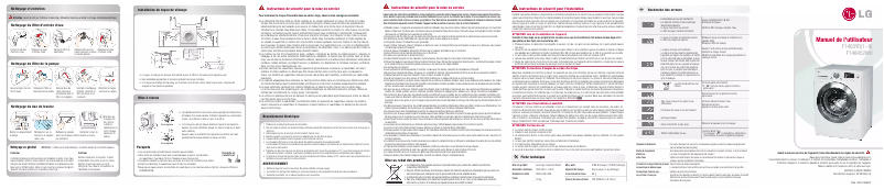 Imagen de la primera página del manual del dispositivo F1403YD5