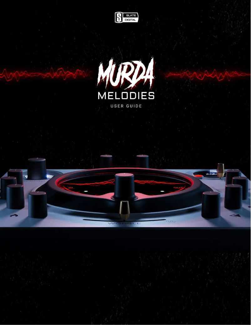 Imagen de la primera página del manual del dispositivo Murda Melodies