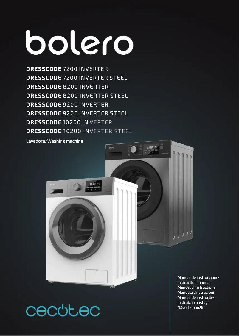 Imagen de la primera página del manual del dispositivo Bolero DressCode 8200