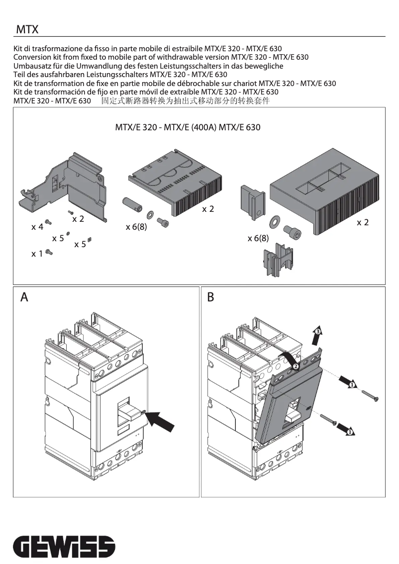 Imagen de la primera página del manual del dispositivo GWD8071