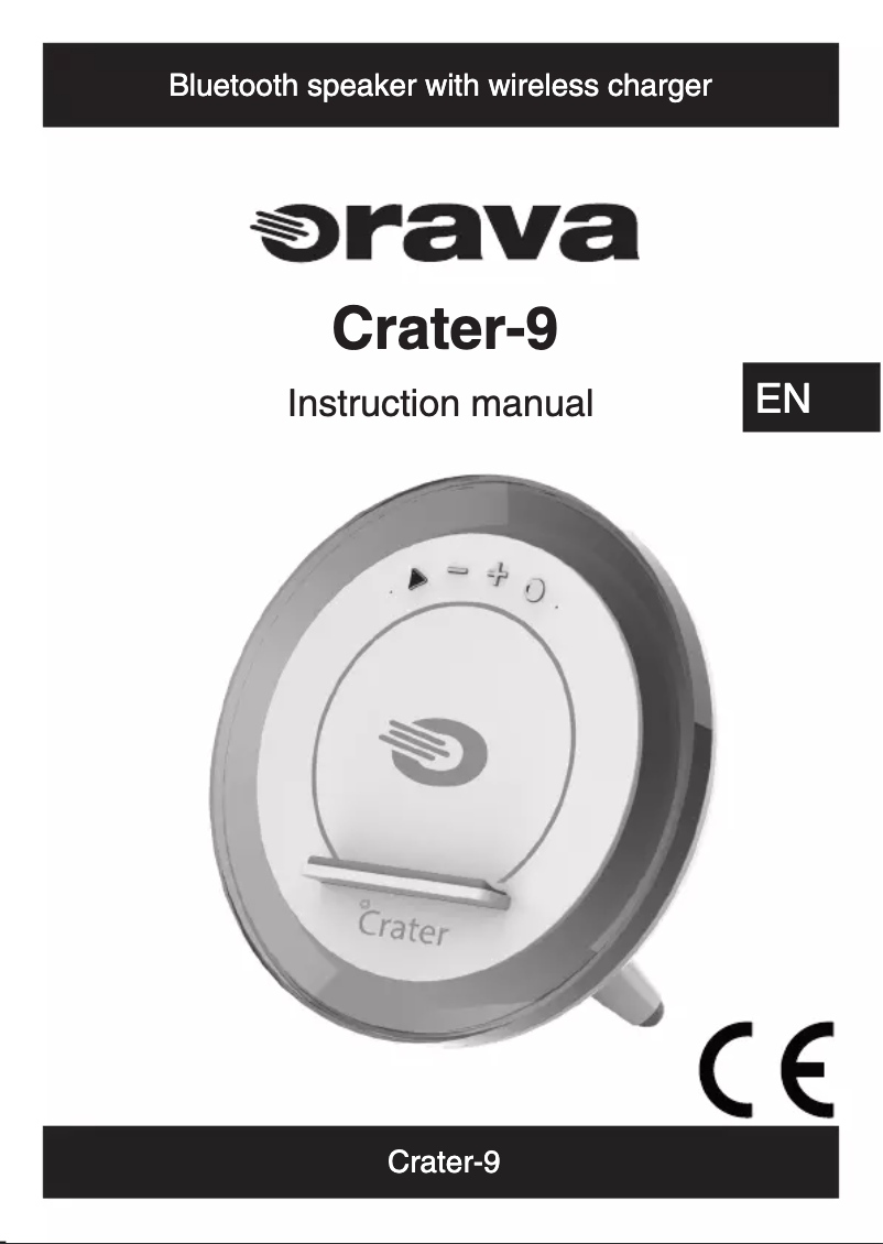 Imagen de la primera página del manual del dispositivo Crater-9