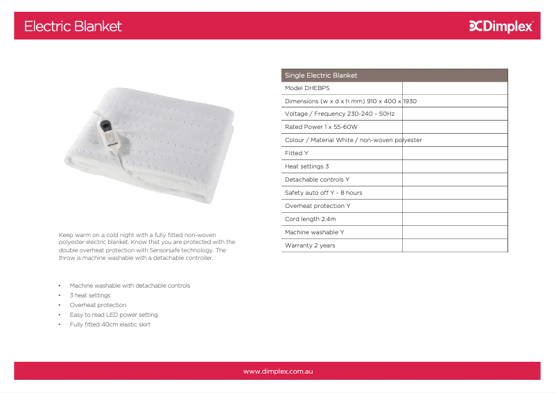 Imagen de la primera página del manual del dispositivo DHEBPS