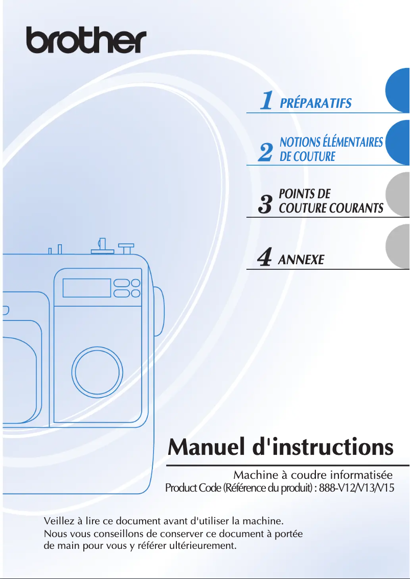Página 1 del manual Manual de usuario Brother Innov-is 27SE