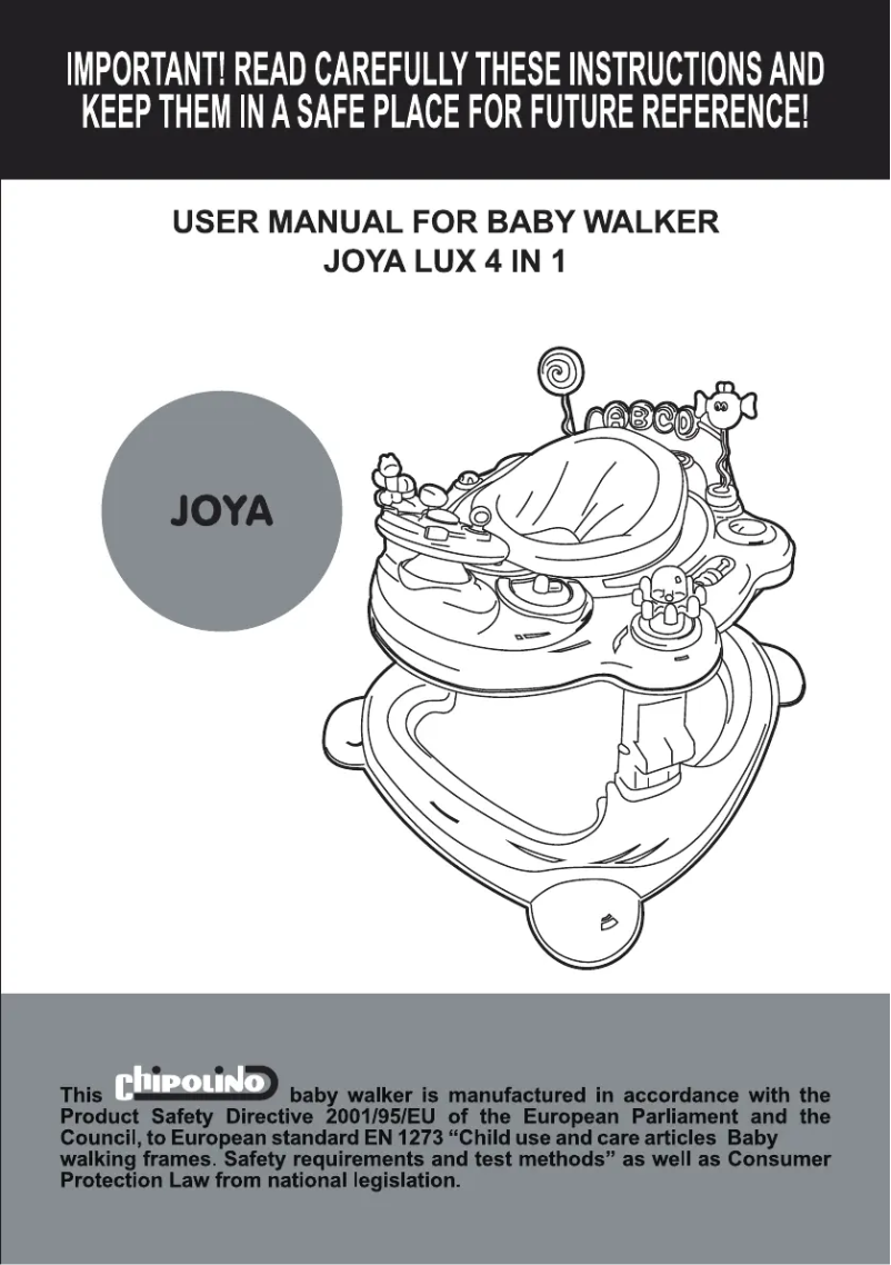 Imagen de la primera página del manual del dispositivo Joya Lux