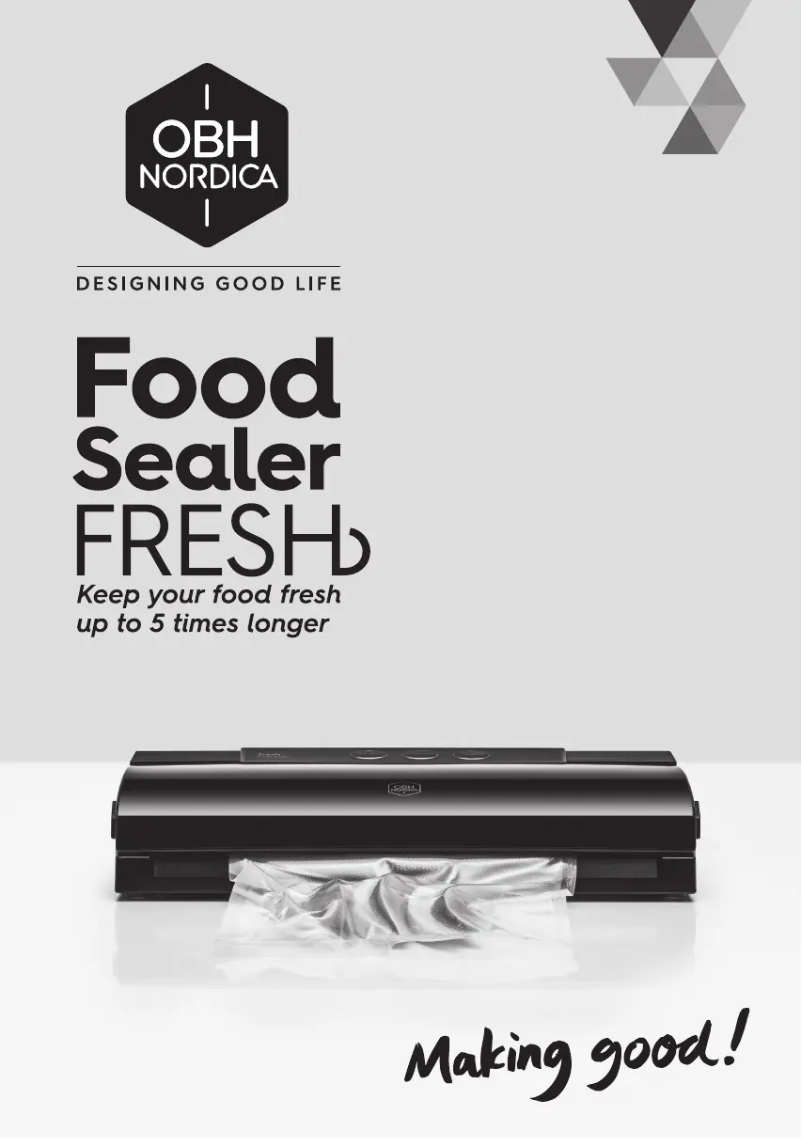 Imagen de la primera página del manual del dispositivo Fresh 7944