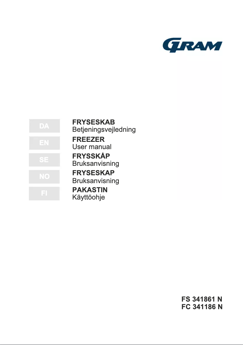 Página 1 del manual Manual de usuario Gram FC 341186 N