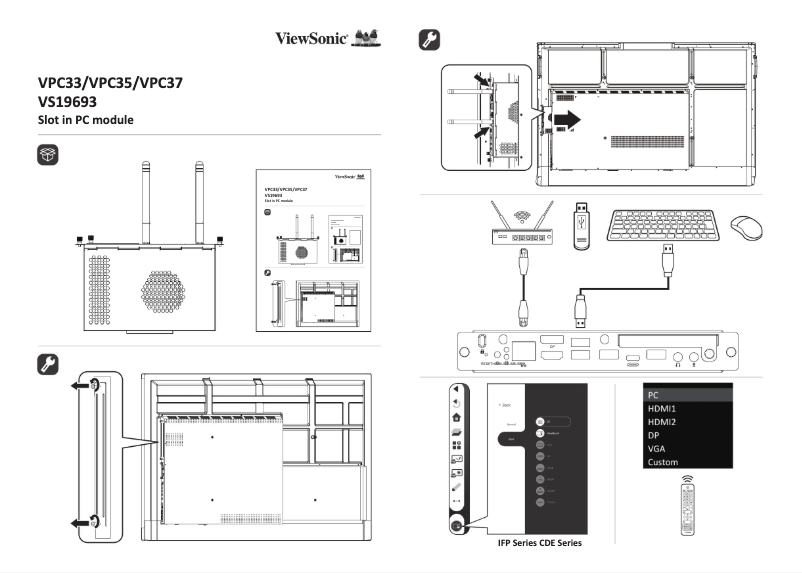 Imagen de la primera página del manual del dispositivo VPC37