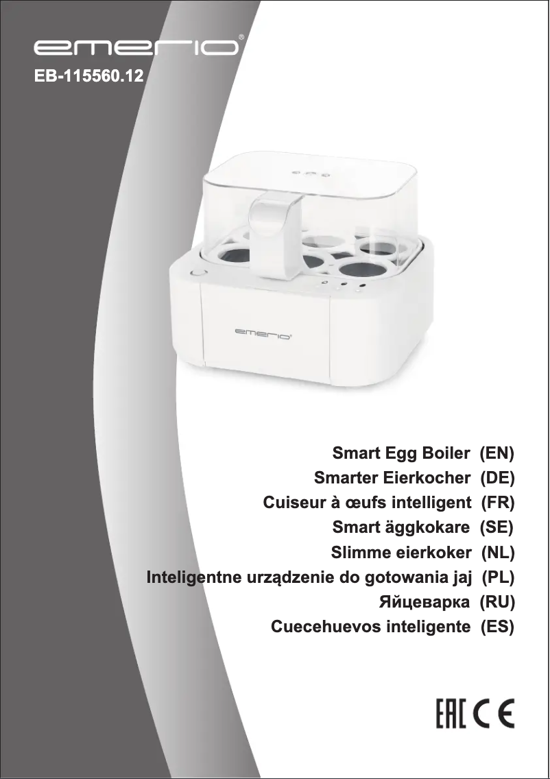 Imagen de la primera página del manual del dispositivo EB-115560.12