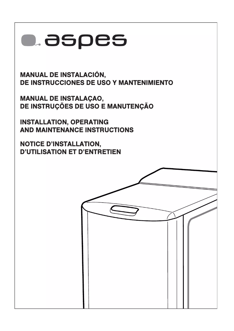 Imagen de la primera página del manual del dispositivo ALT2106
