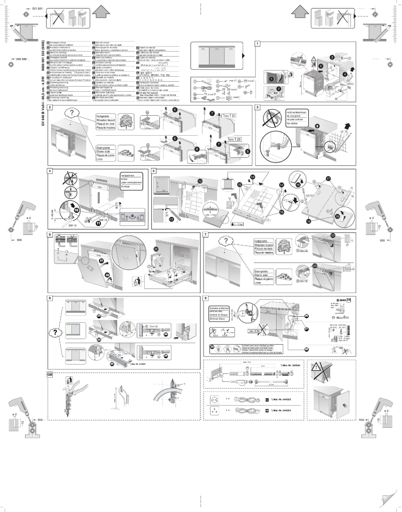 Página 1 del manual Manual de usuario Bosch SBV90E00NL