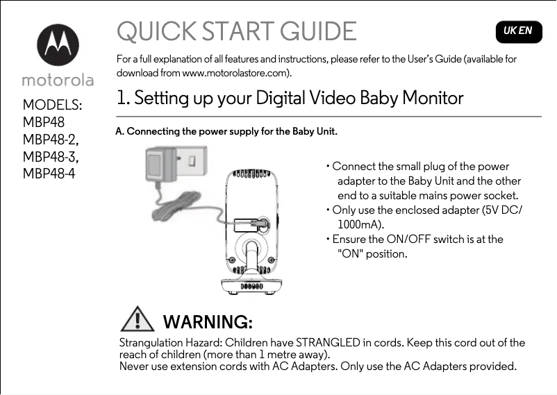 Imagen de la primera página del manual del dispositivo MBP-140