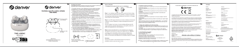 Imagen de la primera página del manual del dispositivo TWE-49ENC