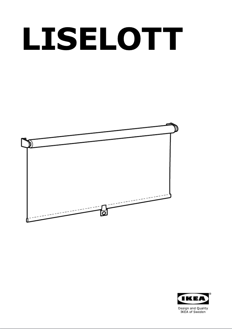 Página 1 del manual Instrucciones / montaje Ikea LISELOTT