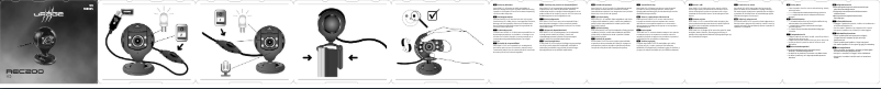 Imagen de la primera página del manual del dispositivo uRage REC 200 HD