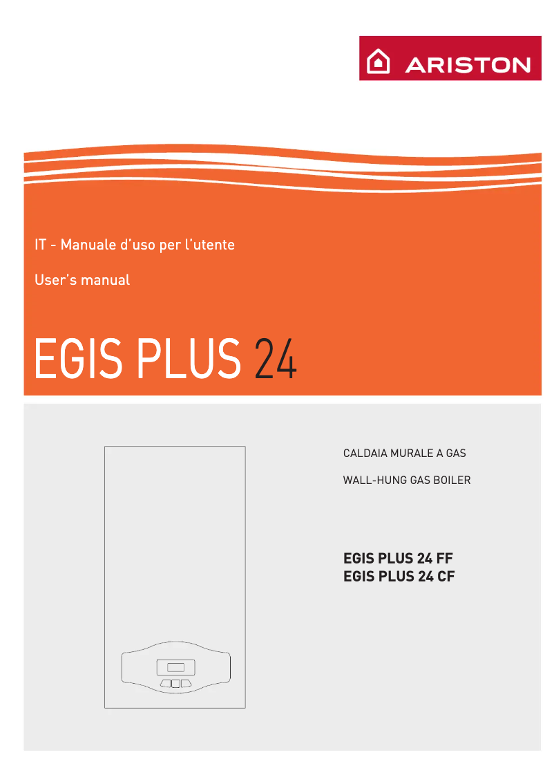 Imagen de la primera página del manual del dispositivo EGIS PLUS 24 FF