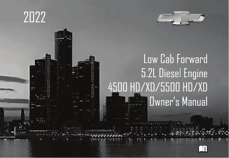 Página 1 del manual Manual de usuario Chevrolet Low Cab Forward 4500 HD (2022)