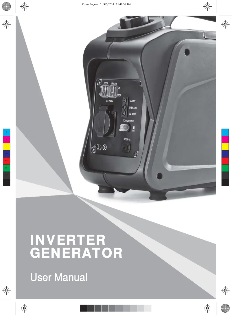 Imagen de la primera página del manual del dispositivo GSI-ABAE