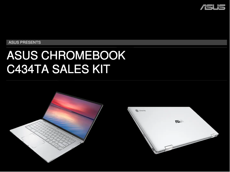 Página nº 1 - Manual de usuario Asus Chromebook C434TA