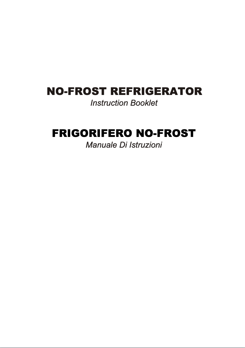 Página 1 del manual Manual de usuario Bompani BO02486/E