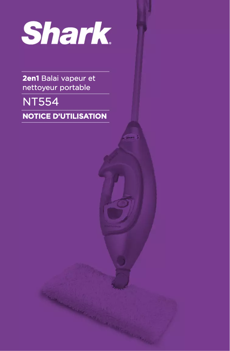 Imagen de la primera página del manual del dispositivo Shark NT554