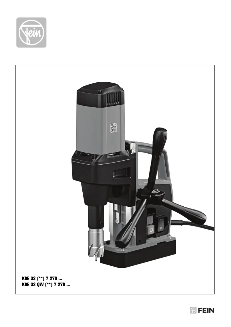Imagen de la primera página del manual del dispositivo KBE 32