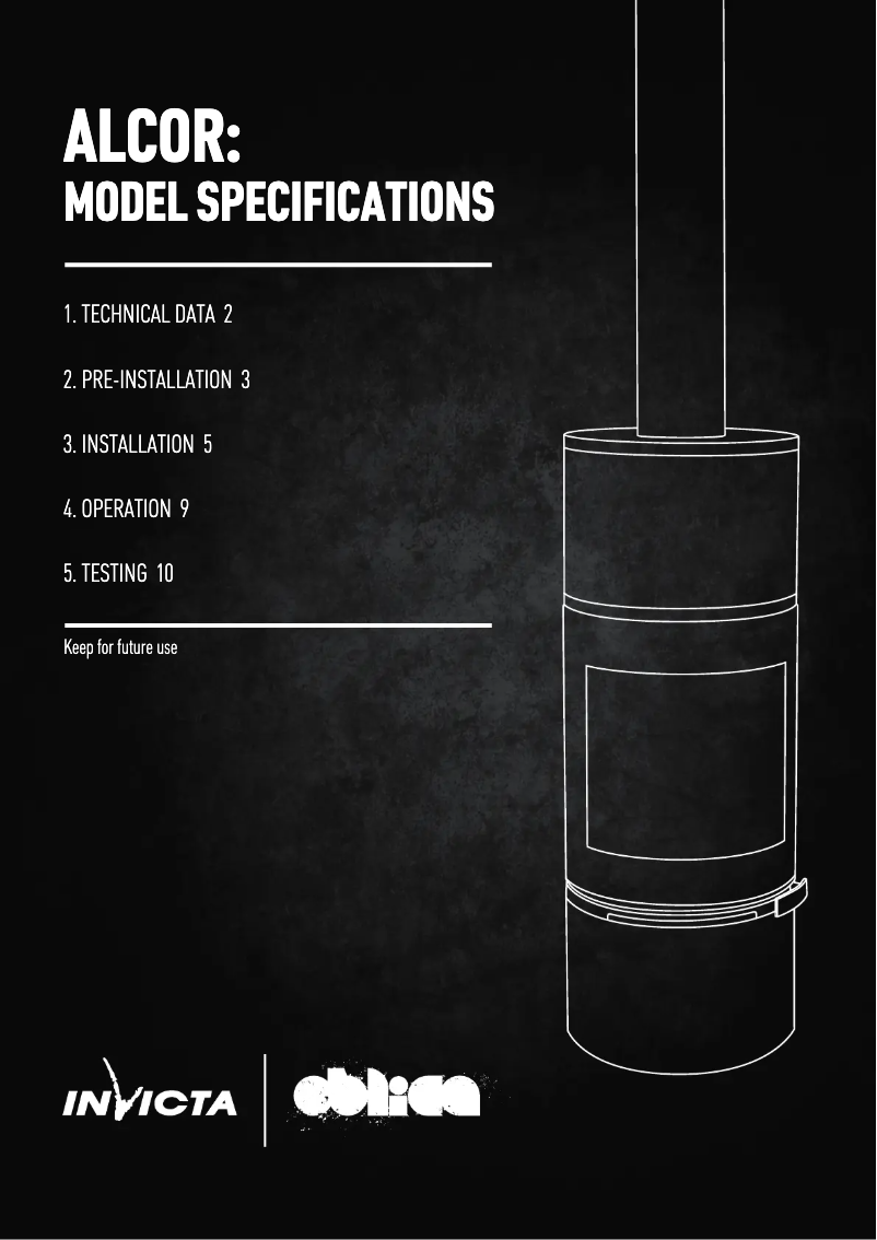 Imagen de la primera página del manual del dispositivo Alcor