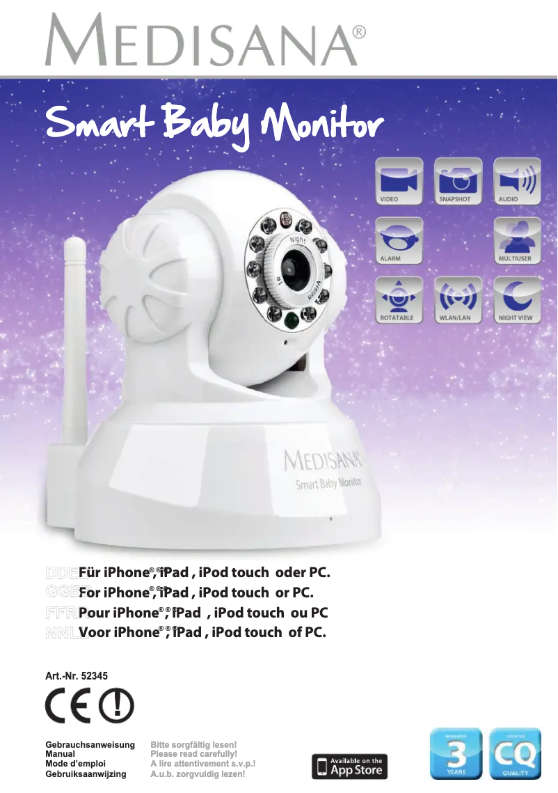 Página 1 del manual Manual de usuario Medisana 52345