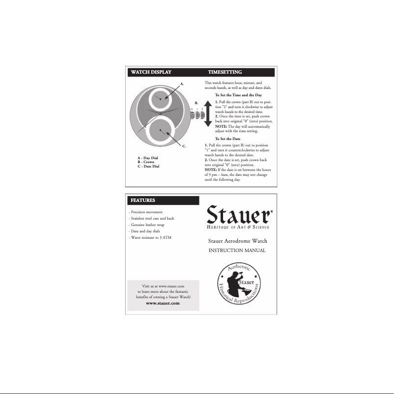 Página nº 1 - Manual de usuario Stauer 26689