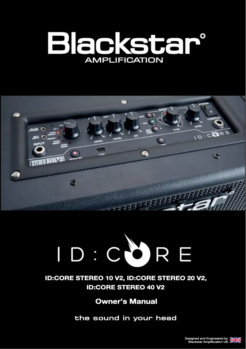 Página nº 1 - Manual de usuario Blackstar ID:Core Stereo 40 V2